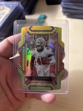 2021 Panini Select Devin White Black & Gold Prizm Die-Cut Club Level #232