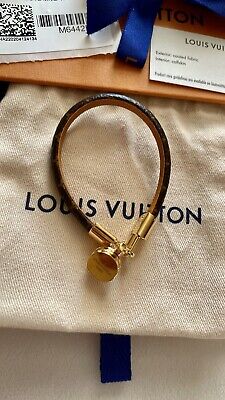 Louis Vuitton M6442E BC LV Tribute Monogram Bracelet 19 Made in