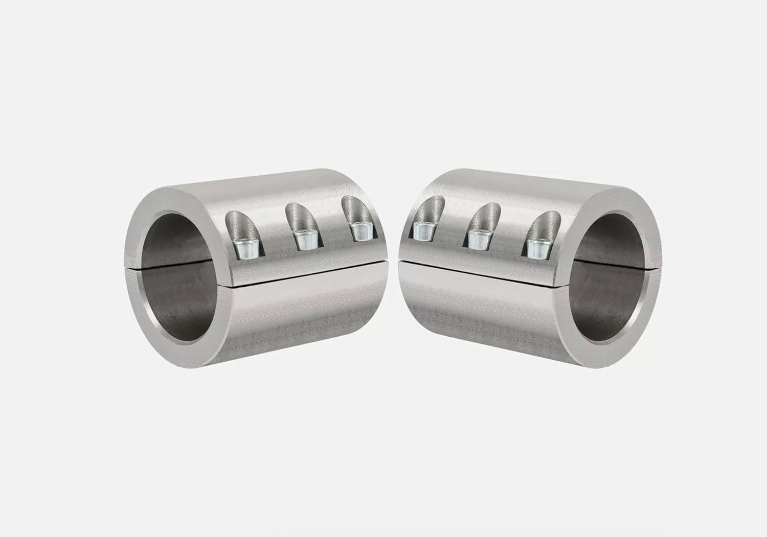 Steel Weldable Tube Clamps Bolt on 1.875" 1-7/8" Roll Cage Mounts (2)