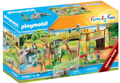 Playmobil 動物園 フィギュアセット 71191 Amazon.com: Playmobil Petting Zoo : Toys & Games