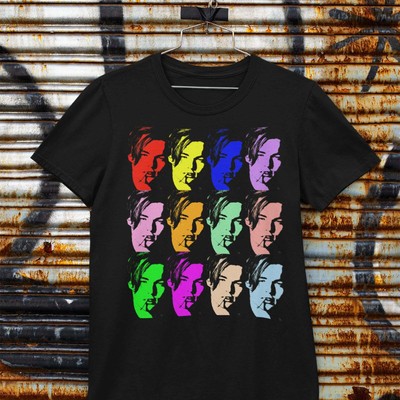 Vintage Style Pop Art Young Leonardo DiCaprio Unisex Tee Shirt for Dicaprio Fans