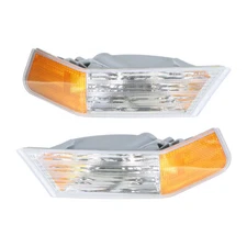 For 07-17 Jeep Patriot Parking Light Turn Signal Directional Lamp Front Pair Set