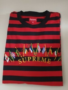 supreme flag tee