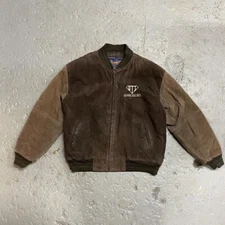 Vintage Varsity Diamond Tech Inc. Bomber Jacket