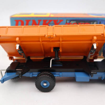 Berliet Stradair Benne basculante latérale, oranssi/sininen [CL6921