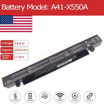 A41-X550A Battery for Asus X550LB-1B X550VB-1B X550LD-7B X550JK-3J X550LD-9B
