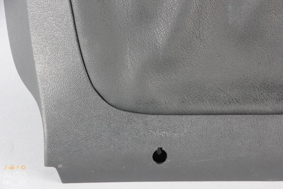 00-03 Mercedes W163 ML55 AMG Cubierta trasera asiento lado conductor izquierdo negro OEM Foto 4 de 4
