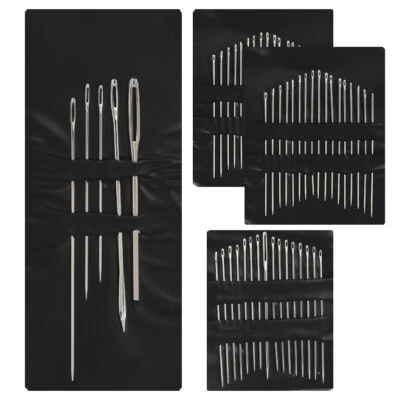 JEAN PRODUCTS Handnähnadel Nähnadeln 55-tlg. Nadelset Nähen Nadeln Set verschiedene Größen