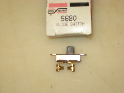 Slide Button Swich, 12.5V, 4Amp, On-Off, BWD # S680