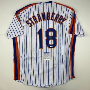 darryl strawberry autographed jersey