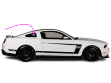 Fits: 2010-2014 Ford Mustang 2D Coupe Passenger Rear Right Quarter Window Glass