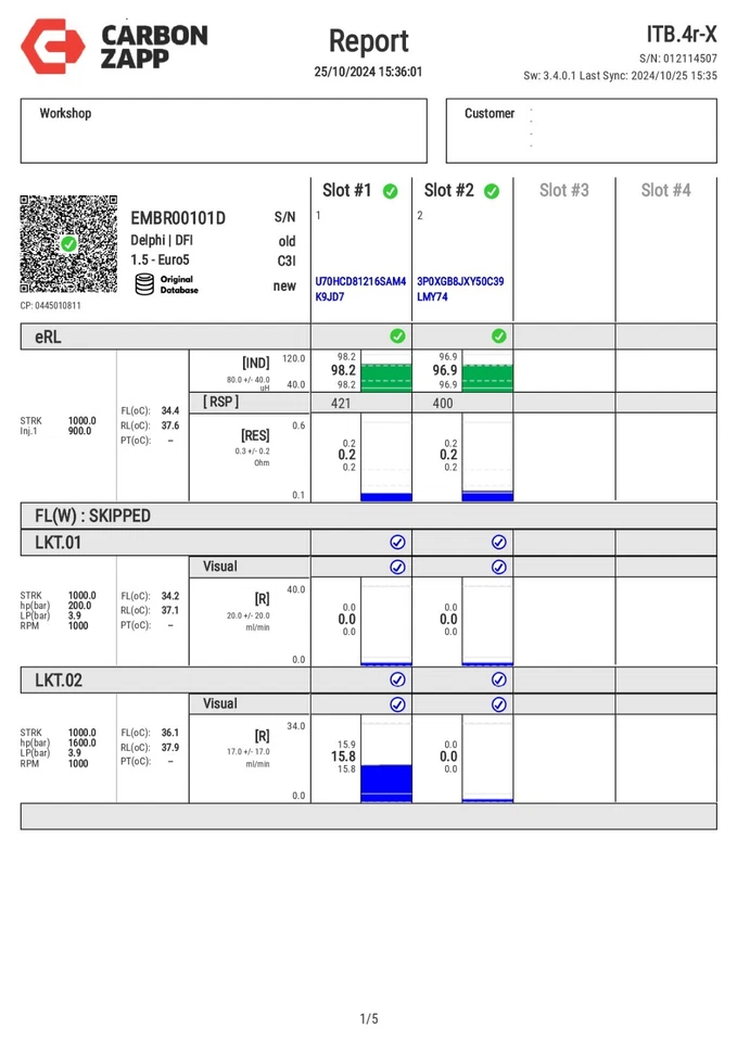 4xEinspritzdüse Injektor Ford Kuga Mondeo Focus 2,0 TDCI Peugeot Citroen 2,0 HDI - Bild 3 von 4