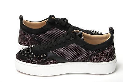 Christian Louboutin Version Black Happy Rui Spikes Flat Christian Louboutin Version Black Happy Rui Spikes Flat