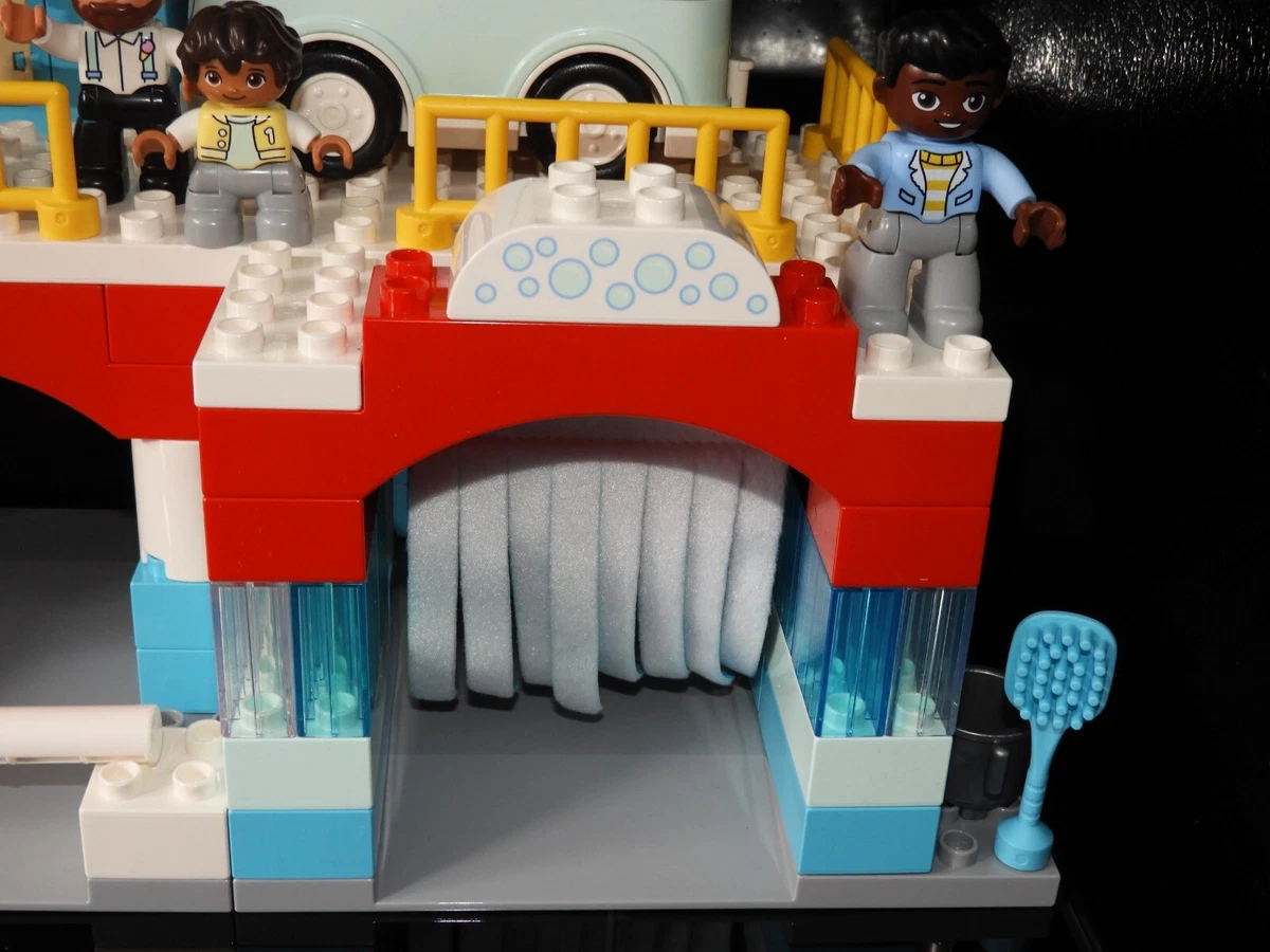 LEGO DUPLO Garage and Car Wash Push Go Car COMPLETE! |