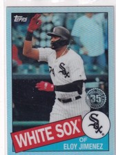 2020 Topps Chrome #85TC-11 Eloy Jimenez 1985 Topps Baseball