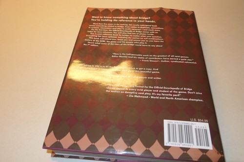 Bridge Books The Official Encyclopedia of Bridge Oversized Hardcover - Picture 10 of 12