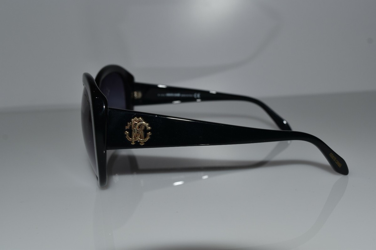 Roberto Cavalli 
Black Sunglasses Temoe 727s 01B Roberto Cavalli RC587S 01B Melissa Black Sunglasses -Wo  main image 3