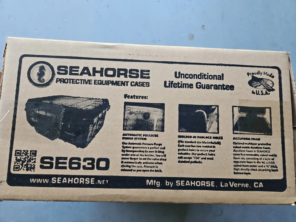 Seahorse SE630 Protective Case Great for Protecting Your Equipment  - Image 3 of 3