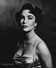 1948/72 Vintage Elizabeth Taylor By PHILIPPE HALSMAN Movie Film Photo Art 16x20