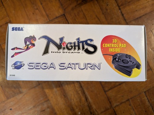 Nights Into Dreams Sega Saturn NTSC-U 3D Control Pad Bundle Complete Mint - Picture 4 of 9