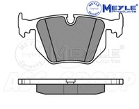Meyle Bremsbelagsatz, Hinterachse Mit Anti Quietsch Platte 025 234 4717