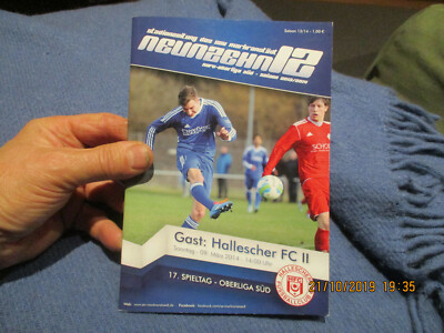Programm   SSV Markranstädt - Hallescher FC 2.        13/14    
