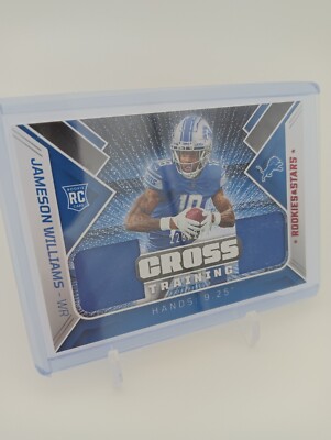 2022 Rookies & Stars Football Jameson Williams RC Cross Training /249 #CT-JW