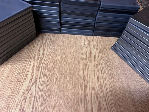 50 DVD Hüllen Schwarz | Leerhülle, Aufbewahrungshüllen Zustand: sehr gut