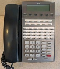 NEC DSX 34B BL Display Tel BK System Telephone Black 1090021