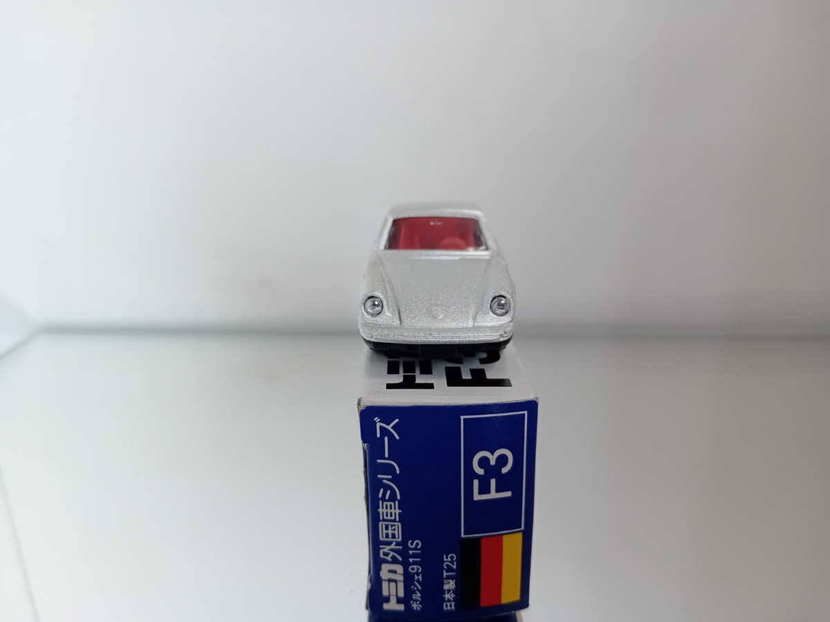 Tomica F3 Porsche 911S Carrera On the Side Made in Japan Mint In