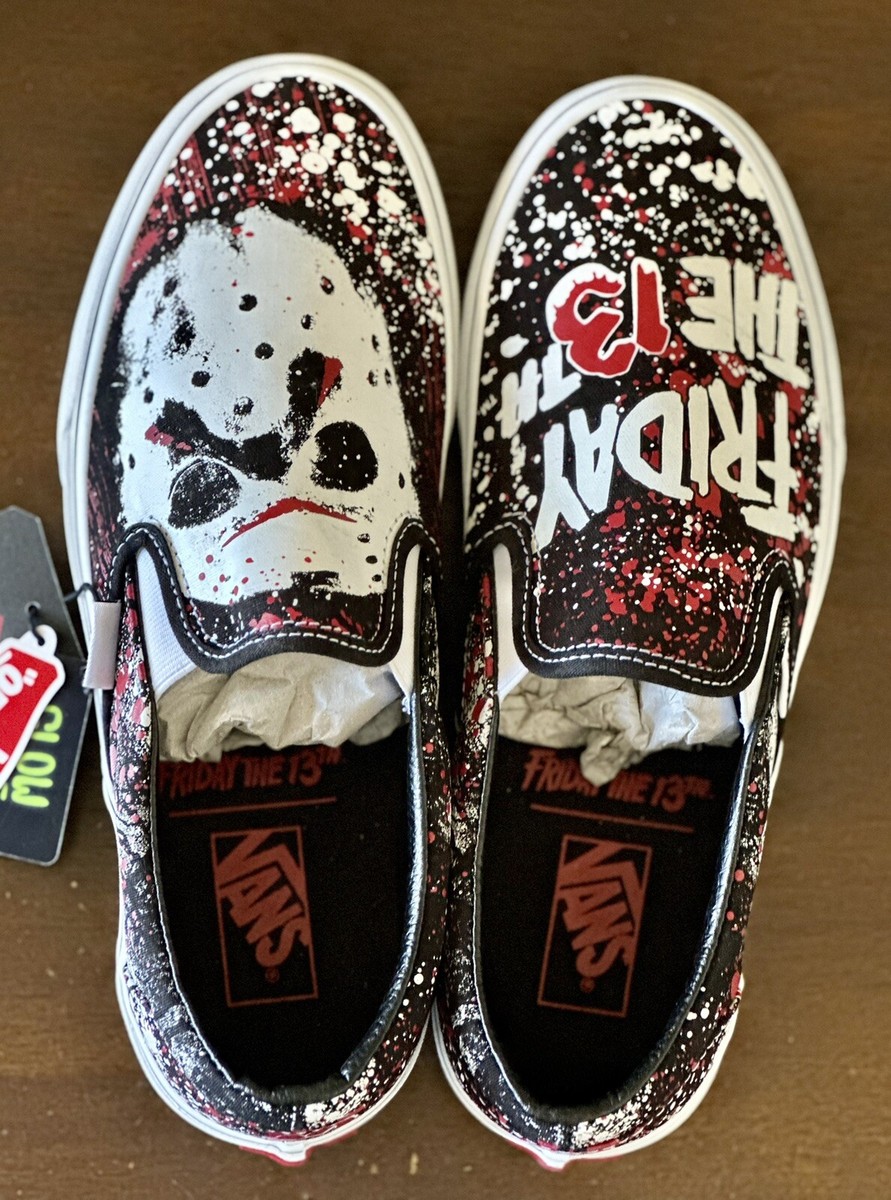 Vans House Of Terror Friday the 13th Jason Voorhees Mens  display picture 1