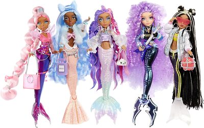 Mermaze Mermaidz Color Change Kishiko Mermaid Fashion Doll with