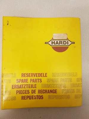 Hardi Hartvig Jensen Teilehandbuch Nachdruck