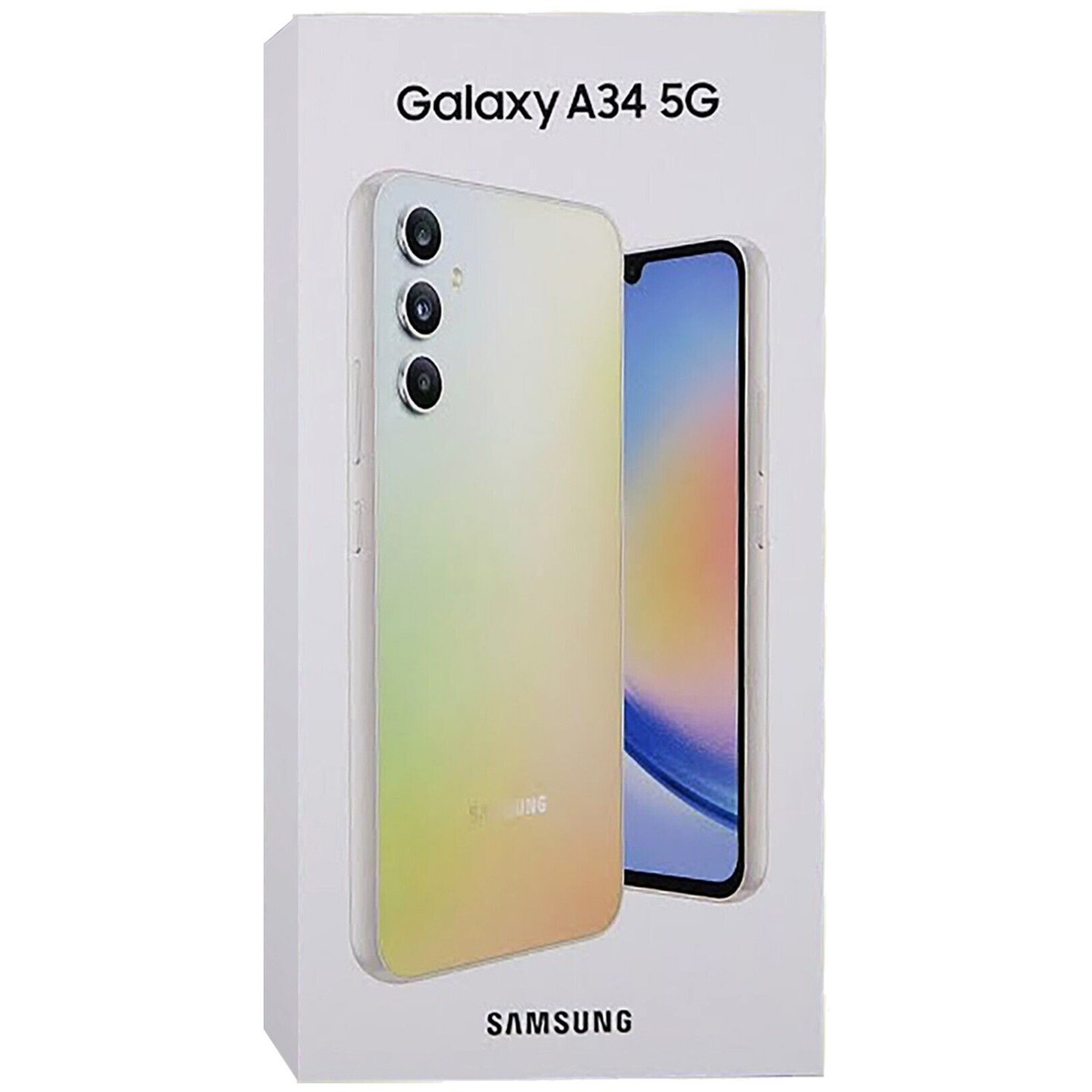Samsung Galaxy A34 5G 海外スマホ SIMフリー Samsung Galaxy A34 5G Awesome Silver 256GB + 8GB Dual-Sim