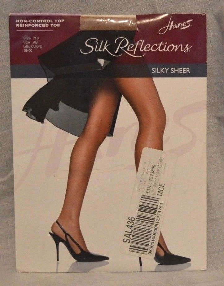 Hanes silk top reflections little color