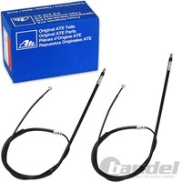 2Xate Handbremsseil Hinten Links+Rechts Passend FüR BMW 1Er E81 E87 2004-2013