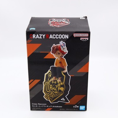 Crazy Raccoon Arisakaaa Figur - 17 cm | Monitor Top Ver A | Banpresto
