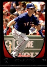 Michael Young 2011 Bowman #159 Texas Rangers MLB READ FREE SHIPPING AutographDen