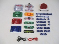 Snap Circuits Parts Only Lot 27 Replacement Pieces Parts Tested Work ELENCO