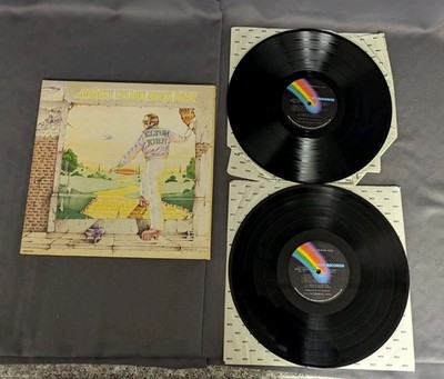 Elton John Goodbye Yellow Brick Road 1973 2 Record Set LP MCA2-10003