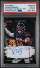 2024 TOPPS FINEST ROOKIE FINEST AUTO BLACK REF CALEB WILLIAMS /25 PSA 9 AUTO 10