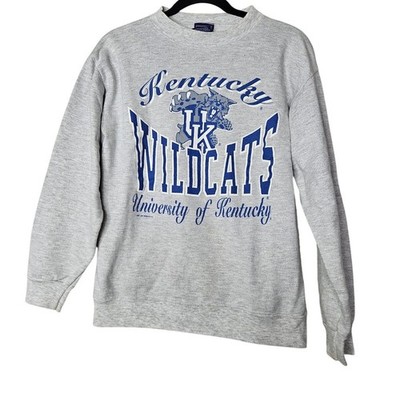 Vintage 1992 Jeff Williams M University Kentucky UK Wildcats Sweatshirt Gray