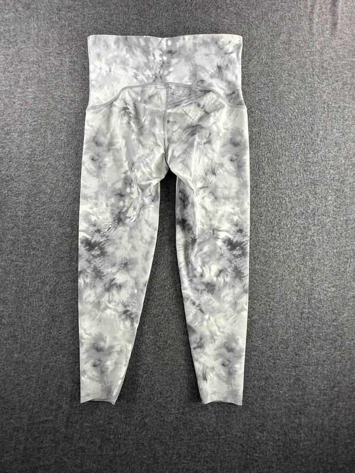 SPANX Booty Boost Grande Gris Tie Dye Cintura Alta Leggings Entrenamiento Atletismo Foto 2 de 4