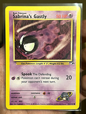 Pokemon WotC Sabrina's Gastly 93/132 Gym Heroes 1999 English 50 NM Common on eBay