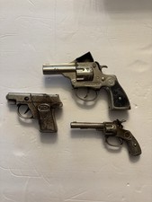 Vintage 20  s, 50  s Toy Cap Guns. Lot Of 3. Hubley, Dick Tracy, Trooper