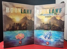Boonlake Board Game Plus Boonlake Artifacts Expansion NEW in Shrink