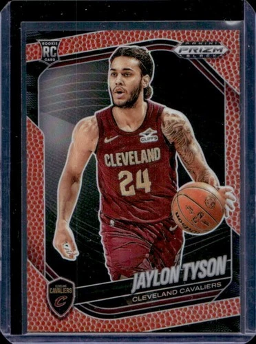 2024-25 Panini Prizm Black Jaylon Tyson RC Basketball Prizm #/225 Cavaliers