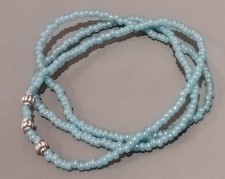 Eucalyptus Translucent 3 Piece Set Beaded Stretch Miyuki Round Seed Beads - NEW