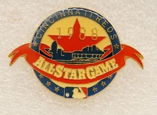Vintage Jewelry Pin Cincinnati Reds Baseball Team 1988 All Star Game Souvenir