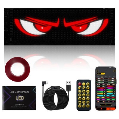 LED Autoaugen Autoaugen LED Anzeige Programmierbar Neon Panel
